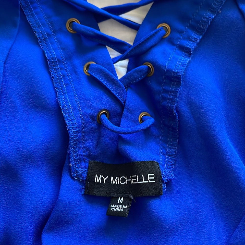 Blue blouse - Picture 3 of 3